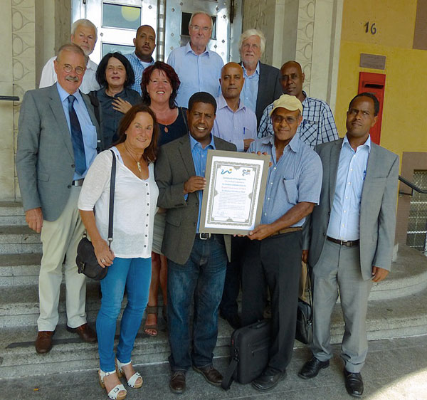 Auszeichnung Des Pr sidenten Der thiopischen Universit t Mekelle 